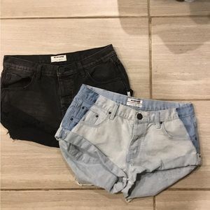 One teaspoon bandits shorts